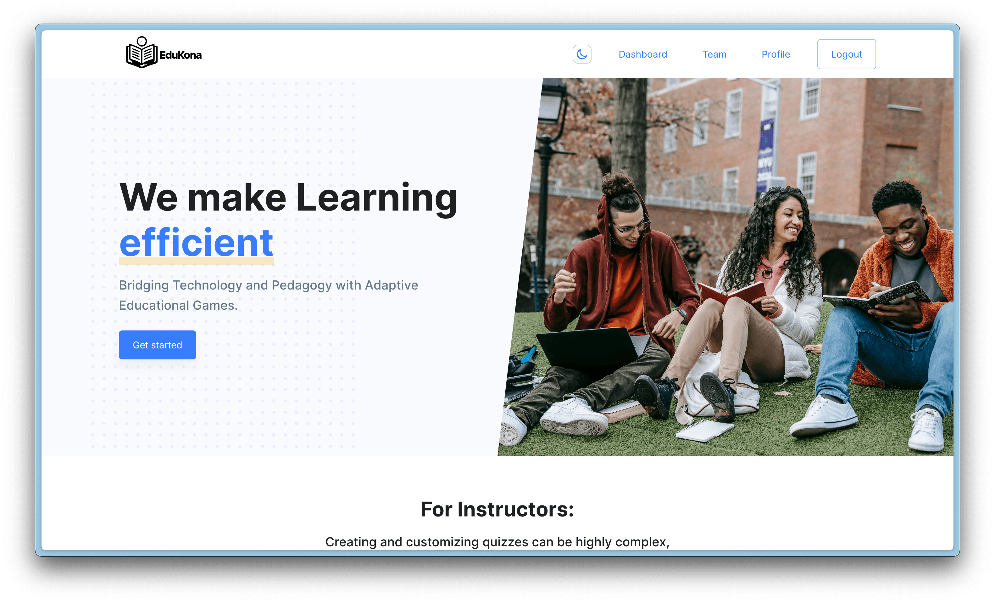 Edukona: AI-Powered Education Platform